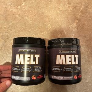Bowman Nutrition MELT. 2 20 serving tubs. Spicy Strawberry. Amazing product!
